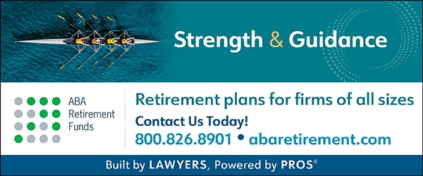 Marketing ad for ABA Retirement Funds