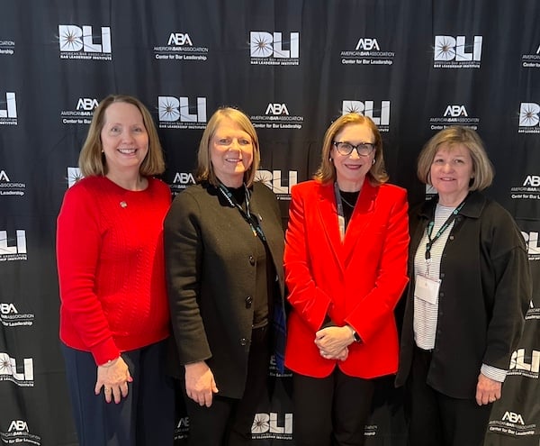 Photo of TBA leaders at the Bar Leadership Institute in Chicago March 2025