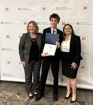 2023 TN High School Mock Trial Competition Award Winner: Best Witness for the Plaintiff 2nd Place