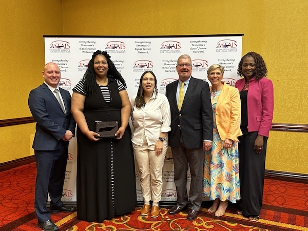 New Advocate Award Winner at 2024 Equal Justice University conference