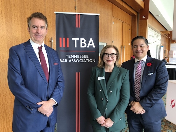 TBA leaders on hand at Nashville new admittee ceremony November 2023