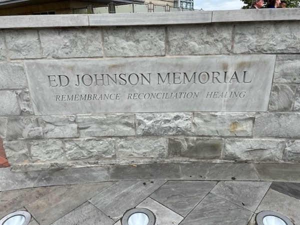 Ed Johnson Memorial in Chattanooga