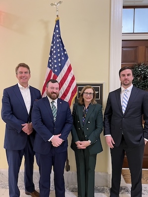 ABA Day on the Hill 2024 meeting with Rep. Harshberger staff