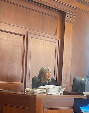 Tennessee Supreme Court Chief Justice Holly Kirby at Memphis Swearing in Ceremony June 3, 2024