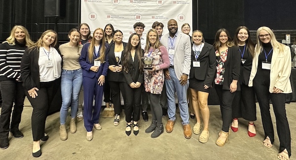 Sevier County High School wins the Sportsmanship Award at the 2024 Tennessee State High School Mock Trial Competition