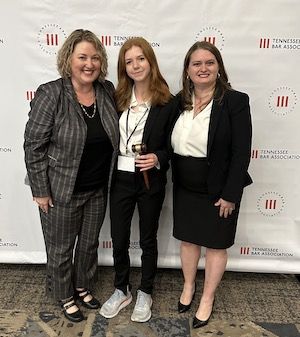 2023 TN High School Mock Trial Competition MVP Award Winner from Christ Presbyterian Academy