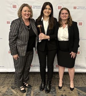 2023 TN High School Mock Trial Competition MVP Award Winner from St. Mary's Episcopal School Team Endeavor