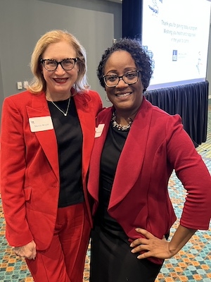 TBA Executive Director Sheree Wright and former director Joycelyn Stevenson at the Nashville Bar Association Annual Meeting