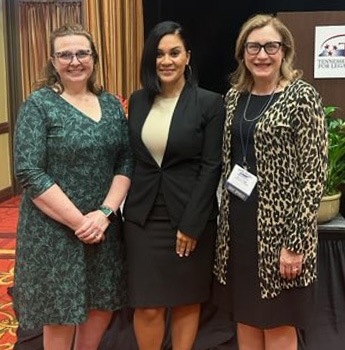 TBA leaders with Rachel Rossi, U.S. Department of Justice, Office for Access to Justice