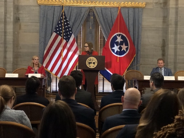 TBA 2024 Leadership Law Class at the Tennessee Capitol Feb. 13, 2024