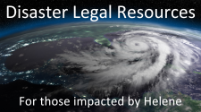 Legal services for those impacted by Hurricane Helene
