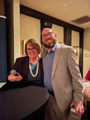 Michelle Greenway Sellers and Matt Knable