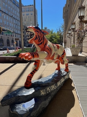 University of Memphis tiger mascot