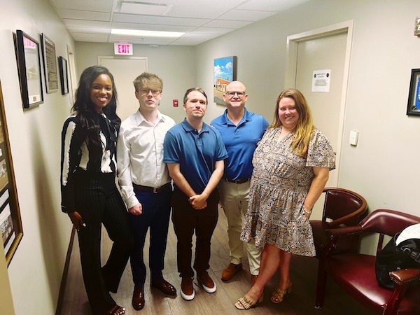 TBA YLD volunteers at the Murfreesboro Essential Documents Clinic on Aug. 26, 2023