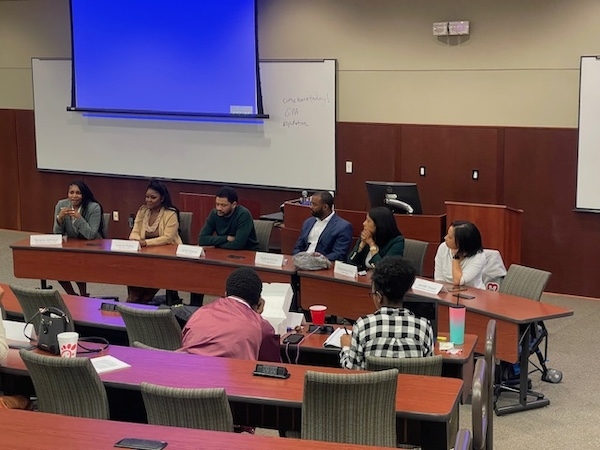 Panel of attorneys speak to Diversity Law Week students in Memphis, March 2024