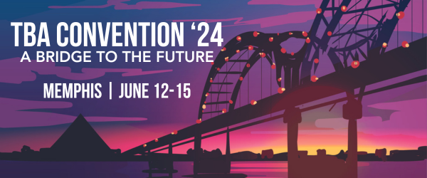 Marketing image for TBA 2024 Convention in Memphis, Tennessee, June 12-15, 2024