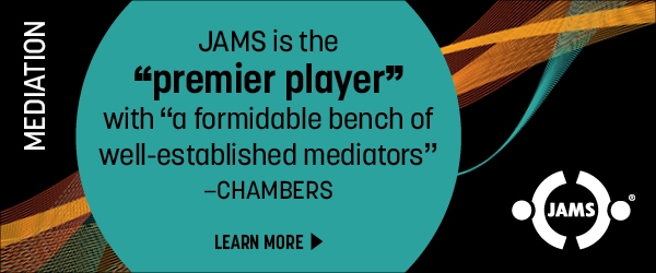 Marketing image for JAMS mediation