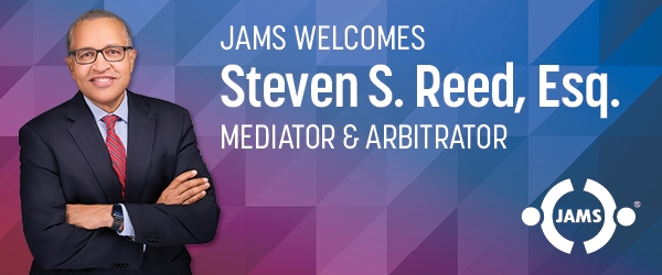 Marketing image for JAMS announcing Steven Reed