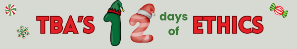 Marketing image for TBA's 12 Days of Ethics CLE series